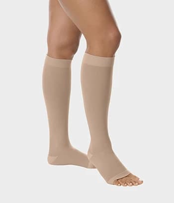 Juzo Basic Varicose Veins Compression Socks AD 3411 Below Knee Height | Open toe