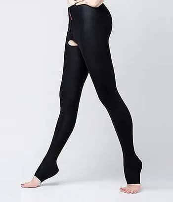 Revee Long Liposuction Compression Pantyhose with Foot Coverage | Open Toe