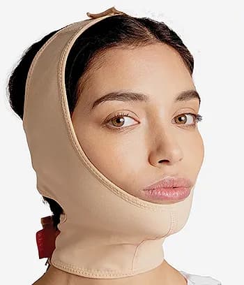 Neck Lift & Chin Liposuction Facial Compression Garment | Unisex